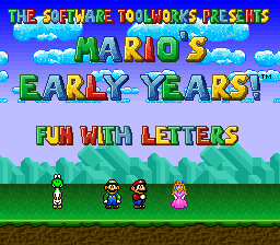 马力欧学前教育-字母篇(美)